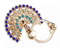 Handyring Premium "jewelry diamond peacock"