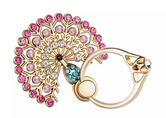 Handyring Premium "jewelry diamond peacock"