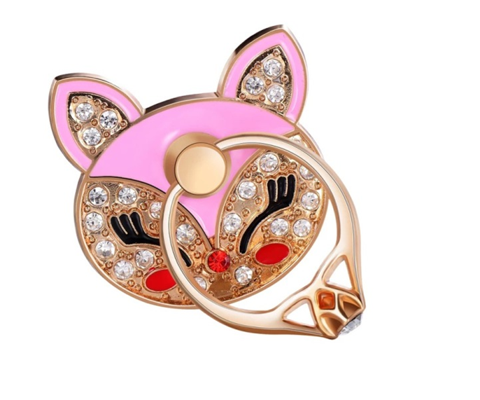 Handyring Premium "jewelry diamond pink fox"