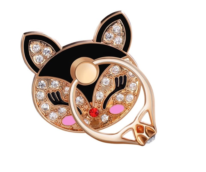 Handyring Premium "jewelry diamond black fox"